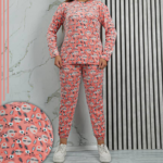 ست بلوز شلوار مخمل استیکری(پک 6 عددی)