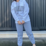 ست هودی شلوار جیبدار چاپ بروکلین (پک 4 عددی)