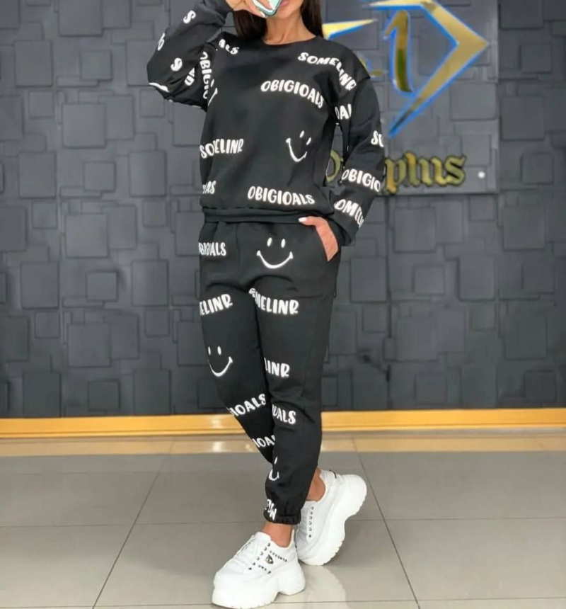 ست بلوز شلوار لبخند(پک 4 عددی)