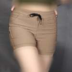 شورتک  کتون کش بغل دکمه (پک 5 عددی)