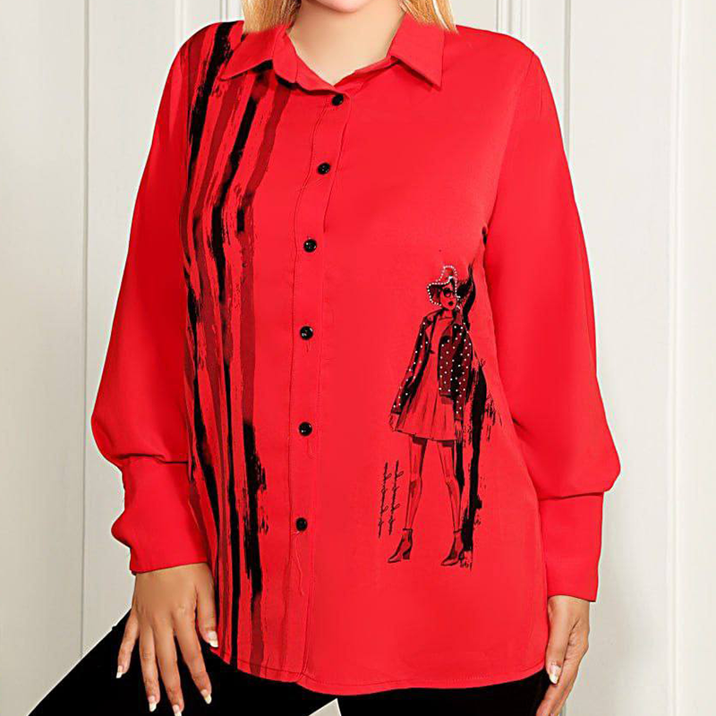 شومیز نگین کاری مدل آنا(پک 4 عددی)