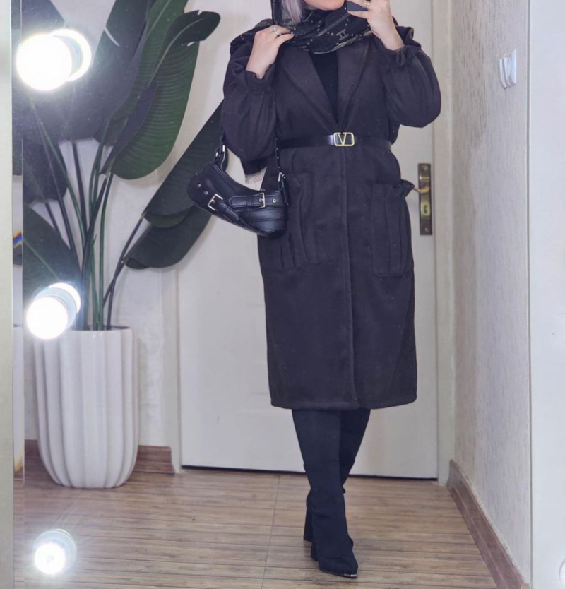 مانتو بلند مدل مهلا(پک 3 عددی)