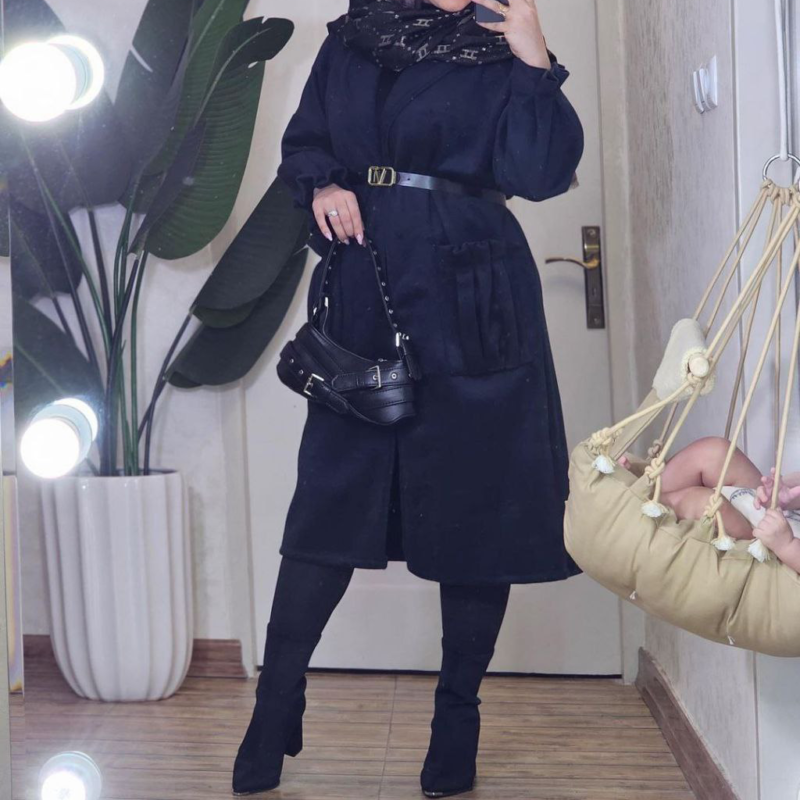 مانتو بلند مدل مهلا(پک 3 عددی)