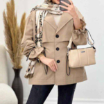 مانتو عروسکی کمر کش(پک 4 عددی)