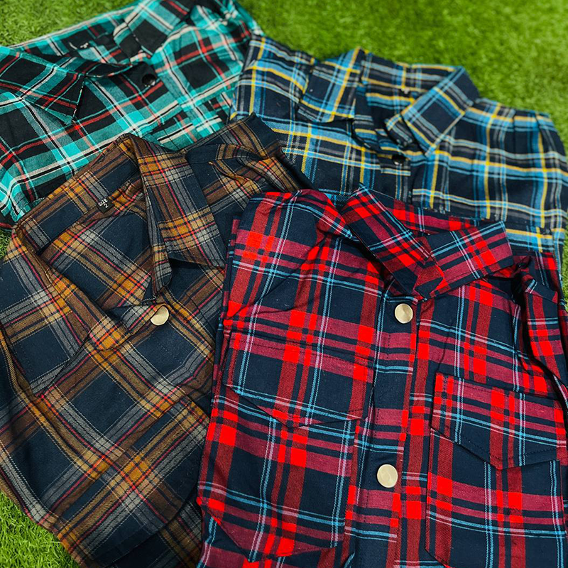 مانتو چهار خونه (پک 4 عددی)