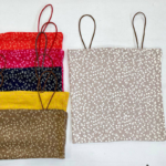 کراپ بند ماکارونی گل ریز (پک 6 عددی)