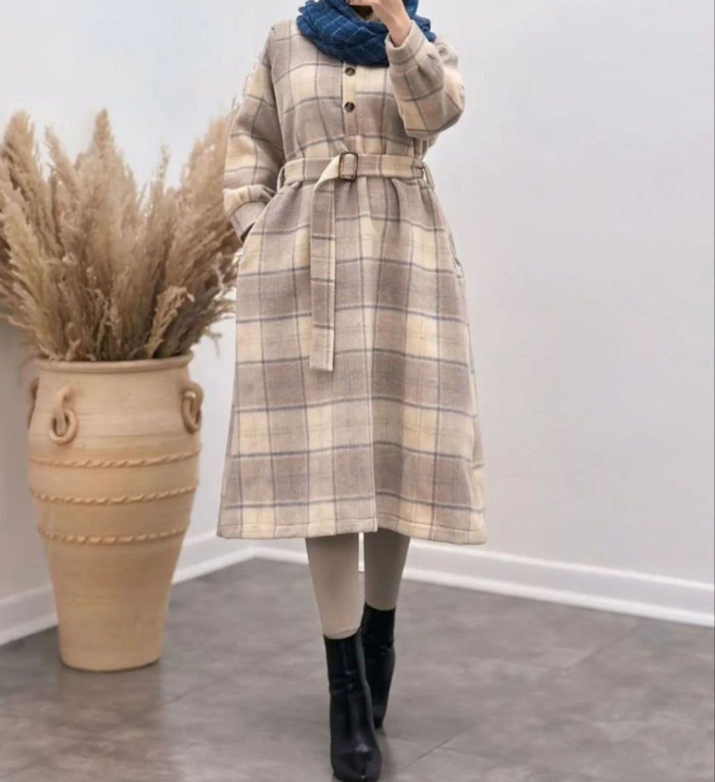 کفتان ۴خونه پشمی مهربانو (پک 3 عددی)