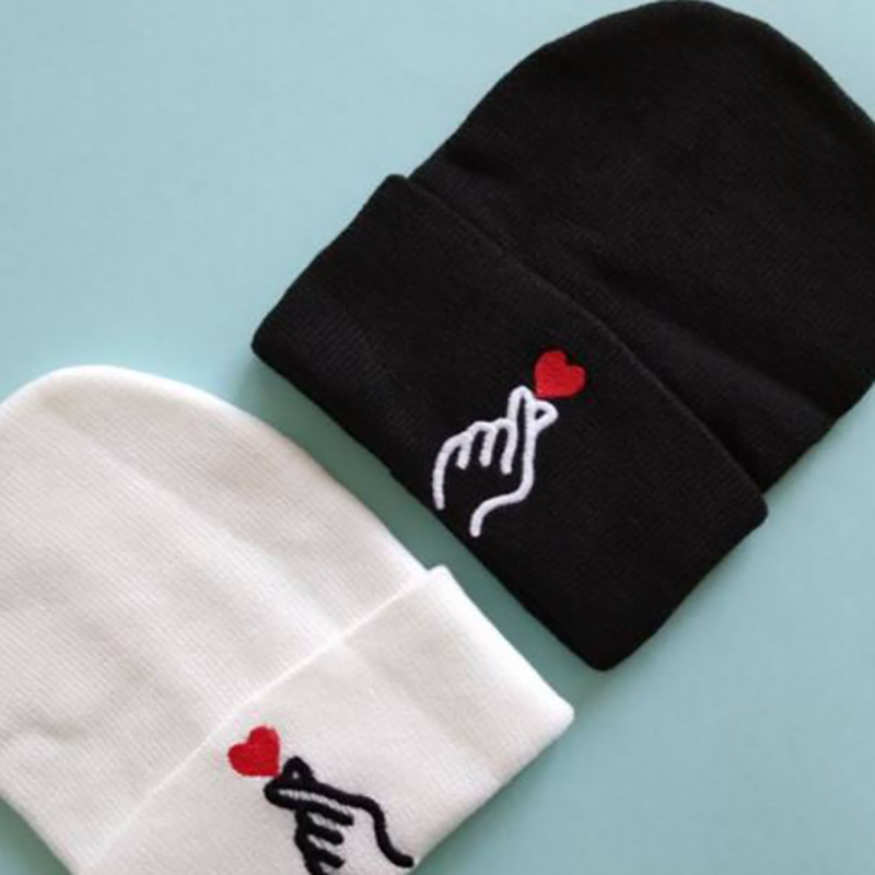 کلاه بافت قلب اینستا(پک 6 عددی)