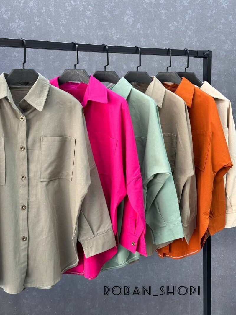 مانتو پشت دکمه خفاشى (پک 4 عددی)