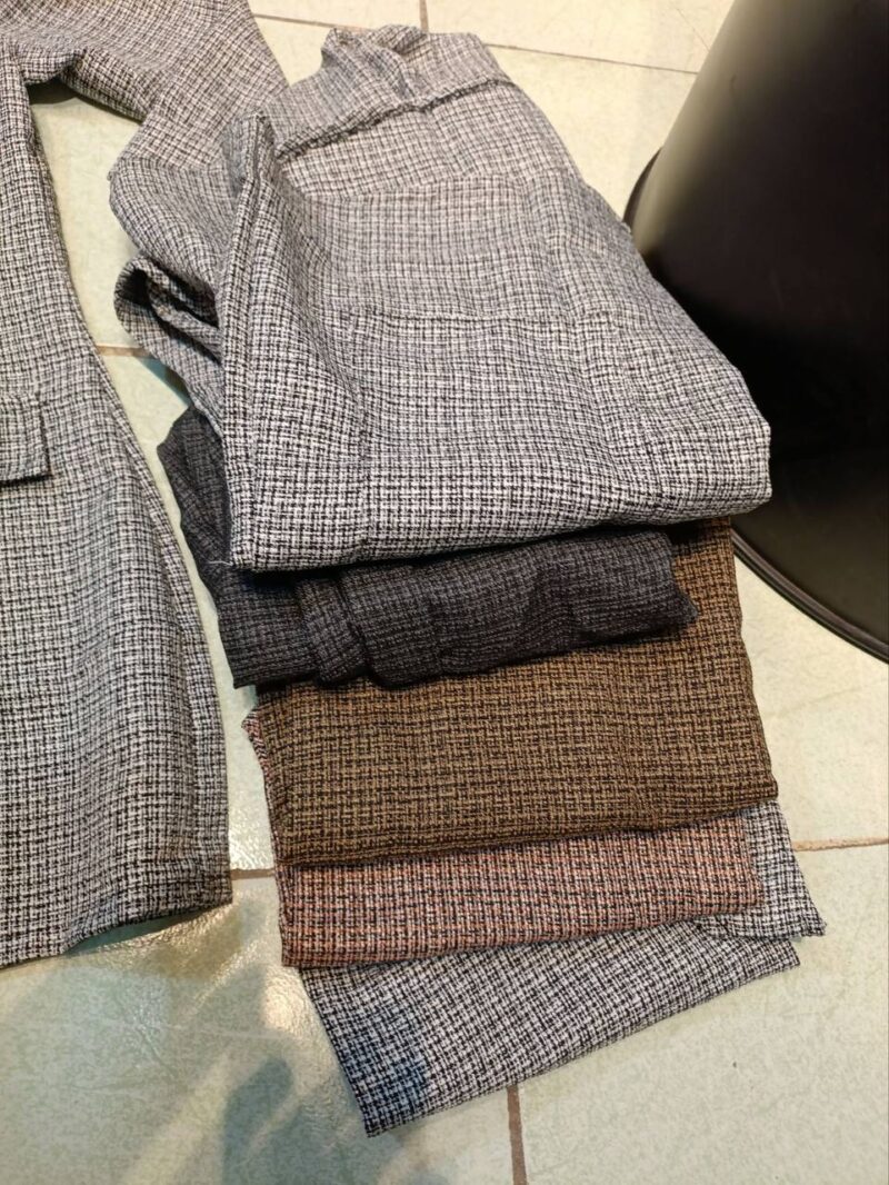 مانتو یقه انگلیسی (پک 4 عددی)