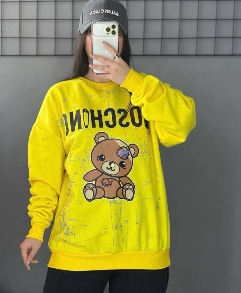 بلوز استین دار خرسی(پک 6 عددی)