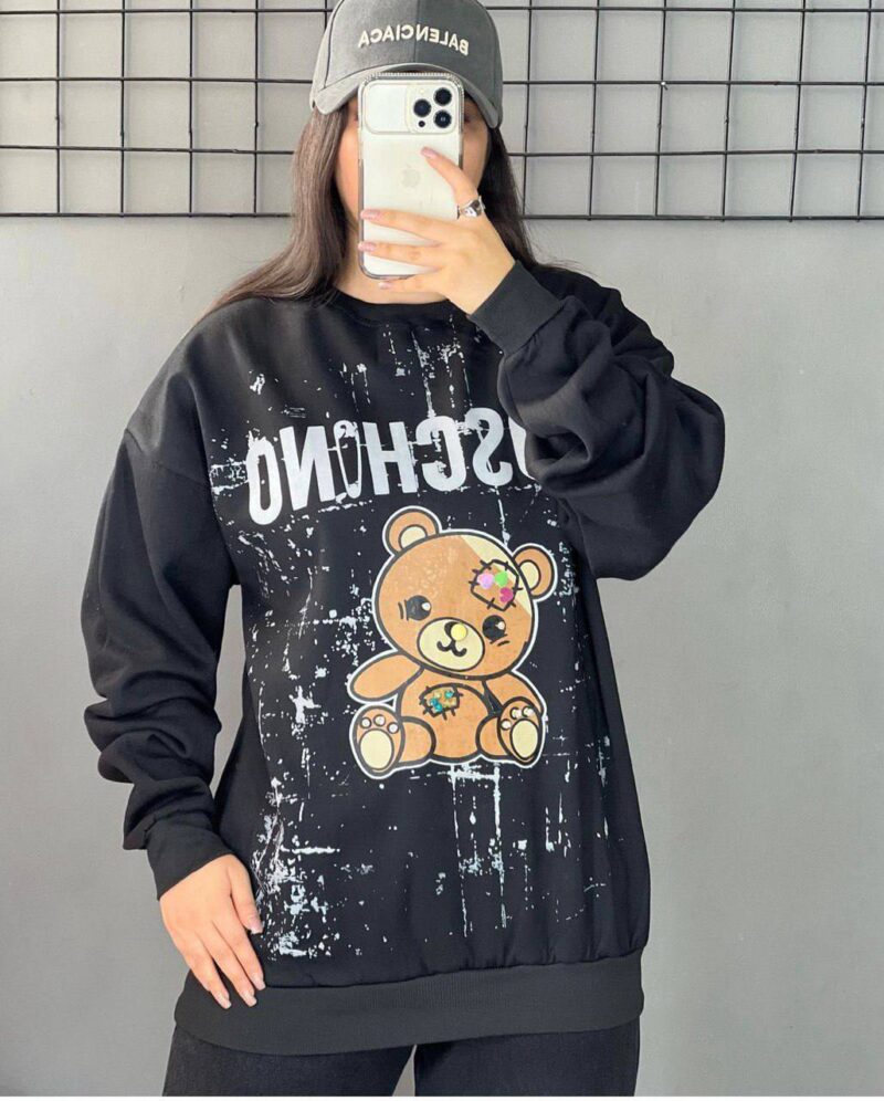 بلوز استین دار خرسی(پک 6 عددی)