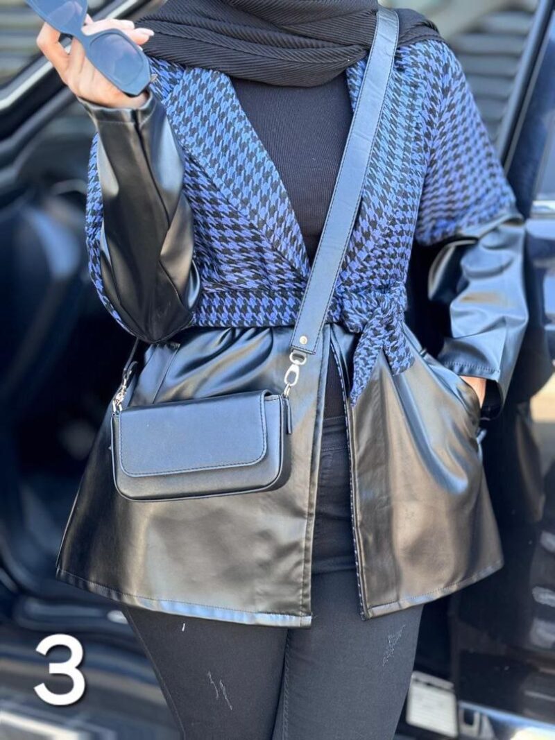 مانتو زیبای مدل دلسا (پک 4 عددی)