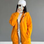 سویشرت ساده تمام زیپ (پک 6 عددی)