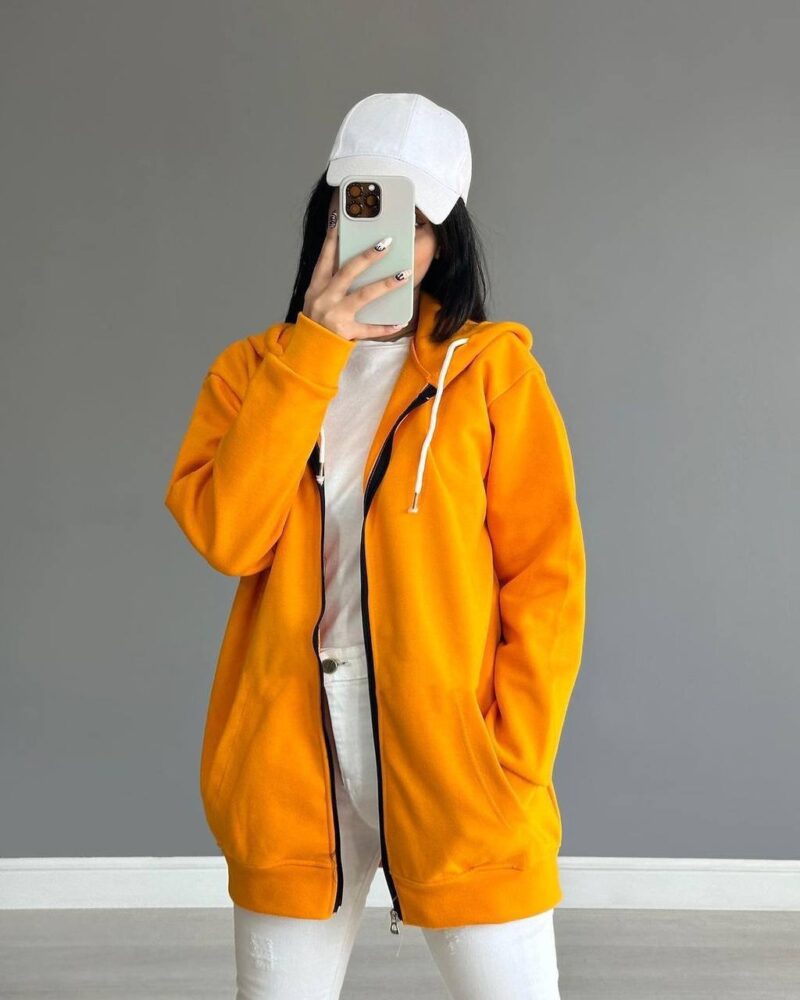 سویشرت ساده تمام زیپ (پک 6 عددی)