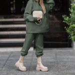 ست هودی شلوار تو‌کرکی ساده (پک 4 عددی)