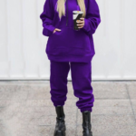 ست هودی شلوار تو‌کرکی ساده (پک 4 عددی)