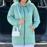 سویشرت ساده تمام زیپ (پک 6 عددی)