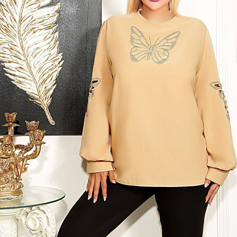 شومیز الیزه استین پروانه (پک 4 عددی)