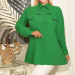 شومیز الیزه گلدوزی (پک 4 عددی)