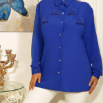 شومیز الیزه گلدوزی (پک 4 عددی)