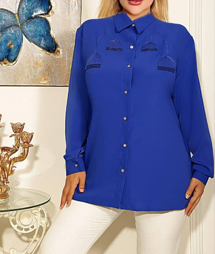 شومیز الیزه گلدوزی (پک 4 عددی)