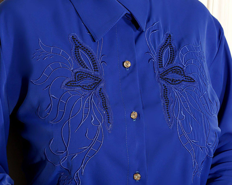 شومیز الیزه گلدوزی (پک 4 عددی)