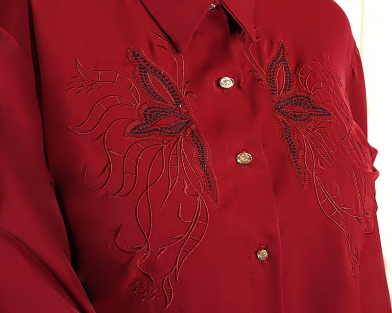 شومیز الیزه گلدوزی (پک 4 عددی)