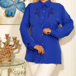 شومیز الیزه گلدوزی (پک 4 عددی)