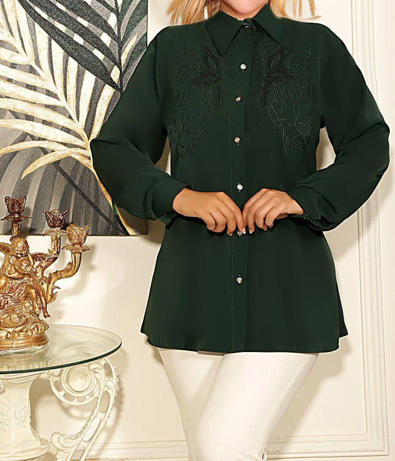 شومیز الیزه گلدوزی (پک 4 عددی)