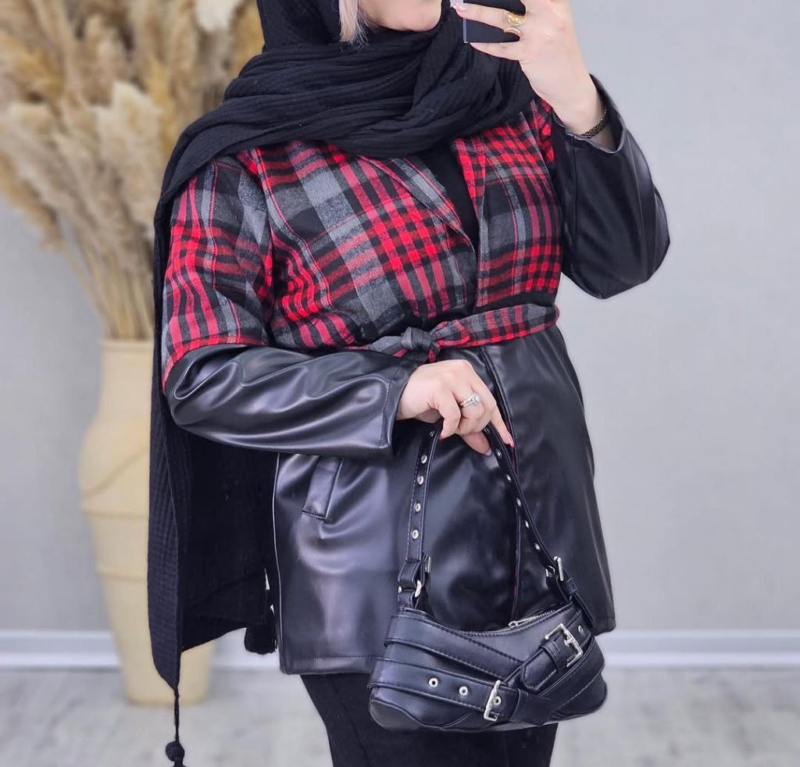 مانتو زیبای مدل دلسا (پک 4 عددی)