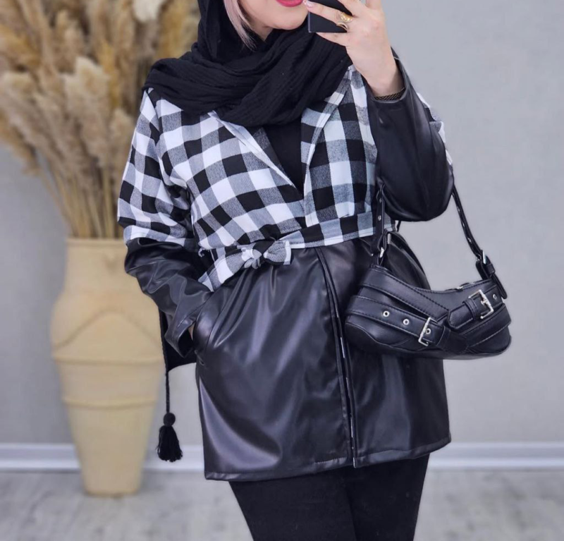 مانتو زیبای مدل دلسا (پک 4 عددی)