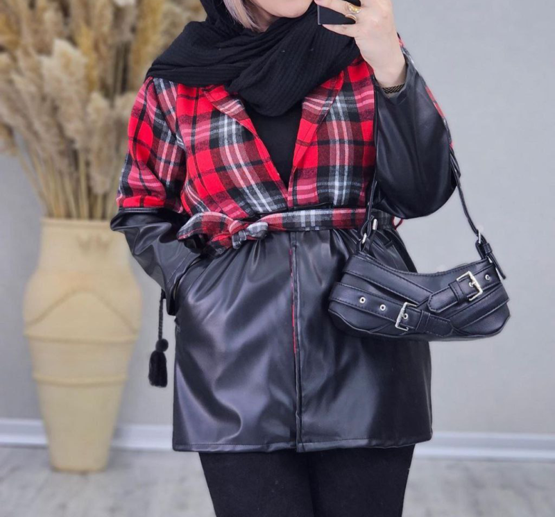 مانتو زیبای مدل دلسا (پک 4 عددی)