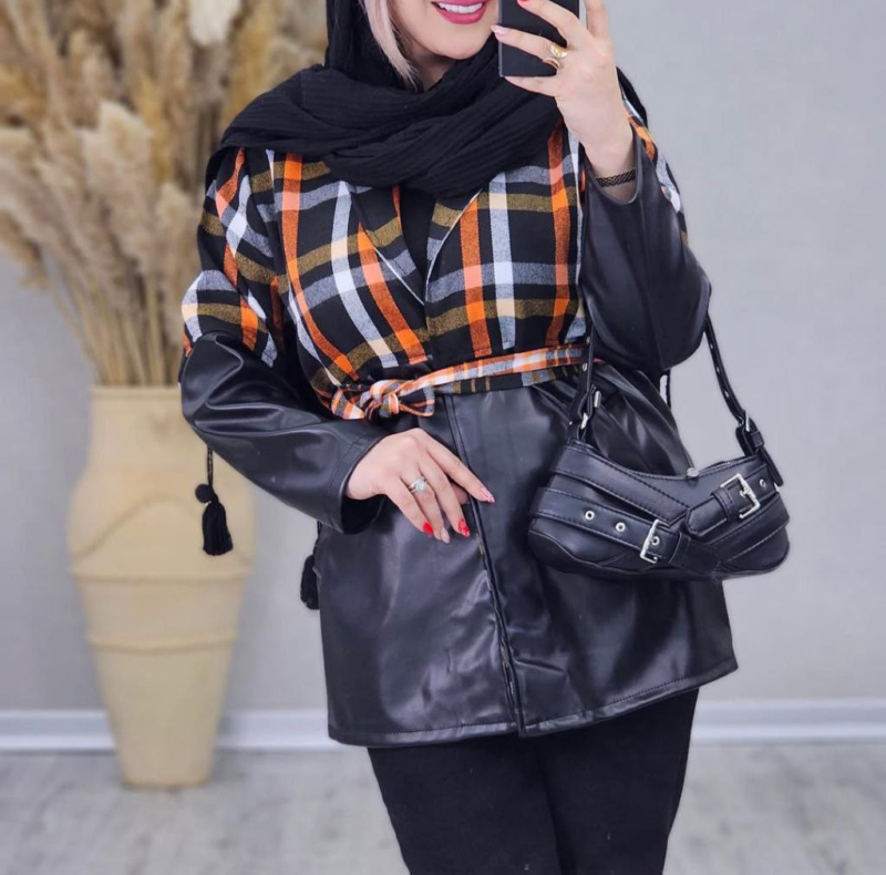 مانتو زیبای مدل دلسا (پک 4 عددی)