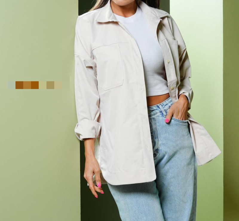 مانتو مدل نازلی (پک 3 عددی)