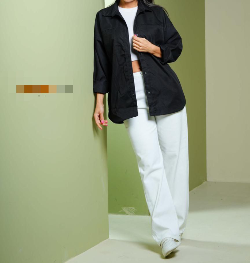 مانتو مدل نازلی (پک 3 عددی)