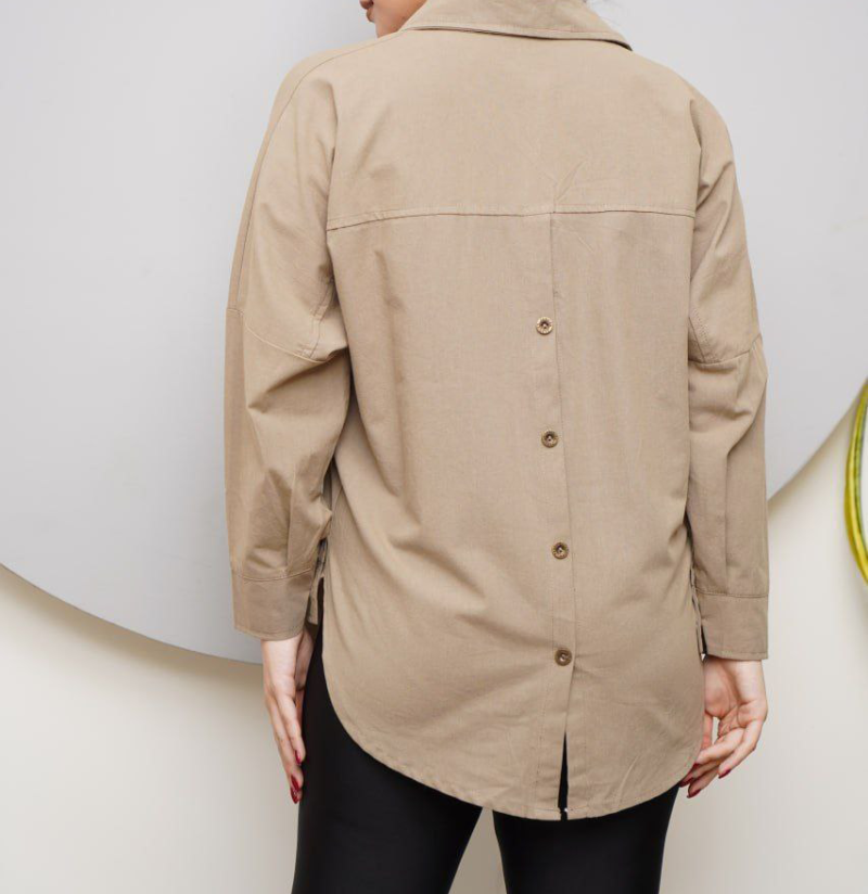 مانتو پشت دکمه خفاشى (پک 4 عددی)