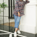 مانتو چهارخونه پشمی(پک 3 عددی)