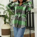 مانتو چهارخونه پشمی(پک 3 عددی)