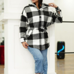 مانتو چهارخونه پشمی(پک 3 عددی)