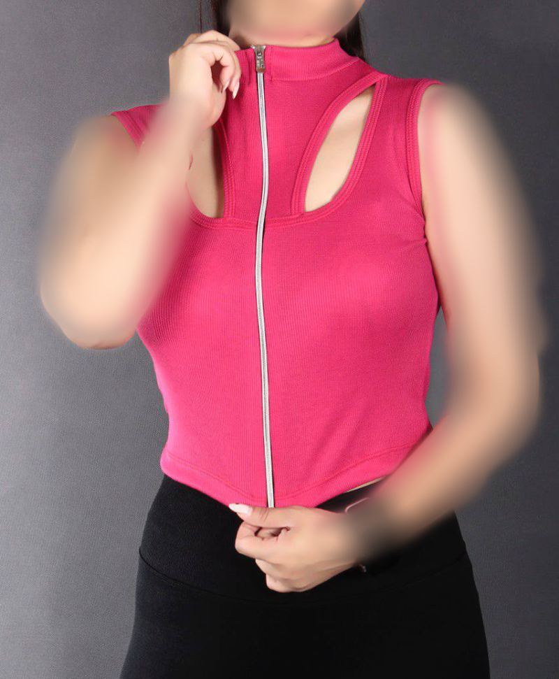 کراپ جلو زیپ سایز بزرگ (پک 6 عددی)