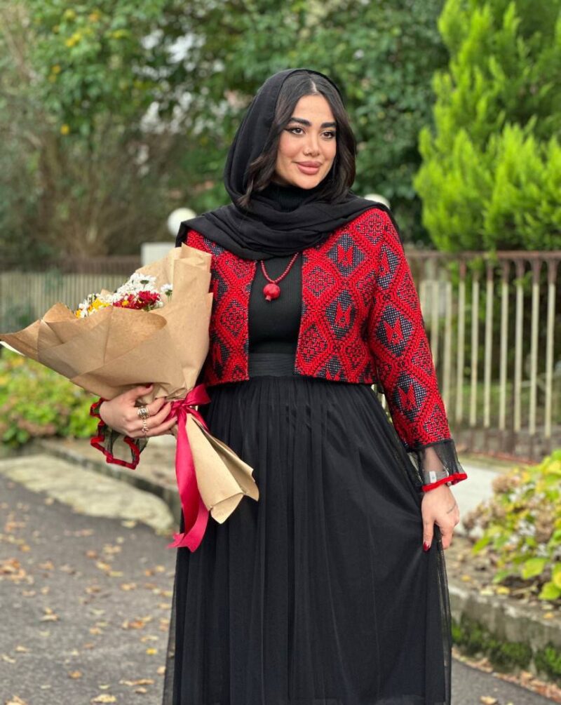 کت  ودامن ناردونه (پک 2 عددی)