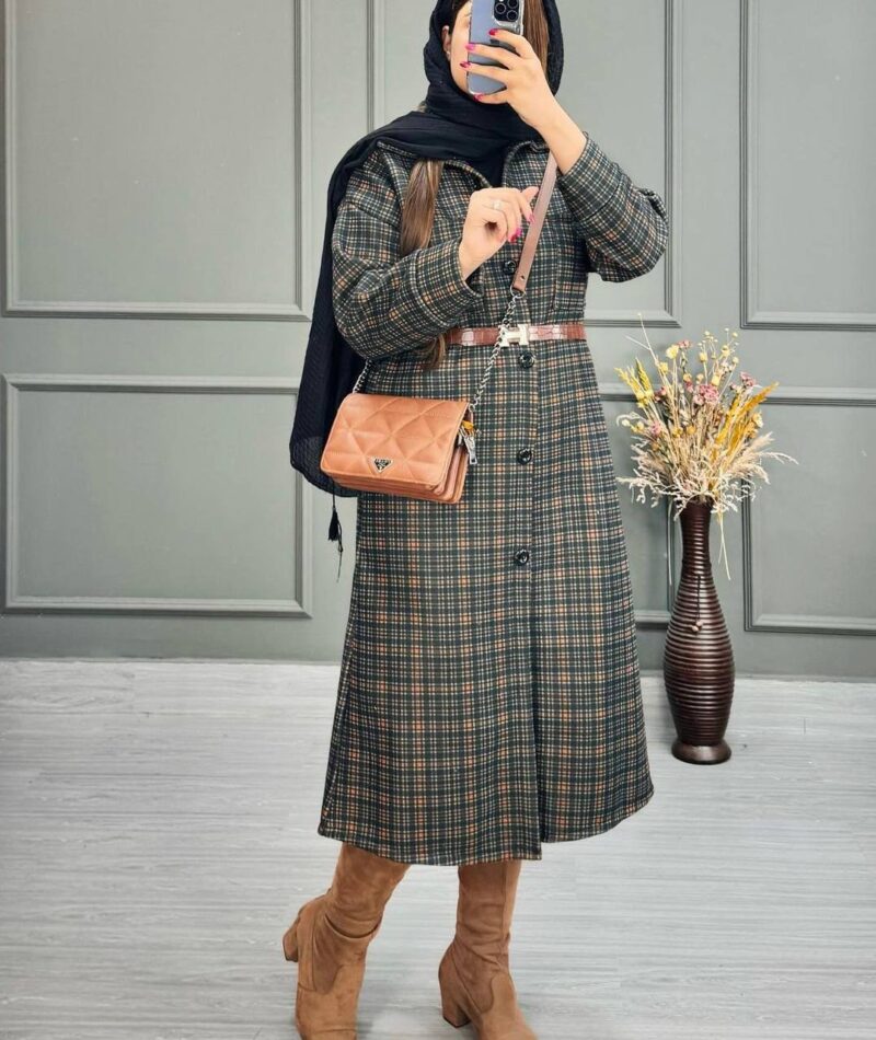 پالتو پشمی جلو باز یسنا (پک 3 عددی)