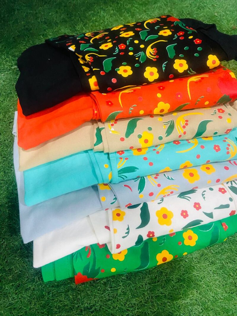 بلوز دورس آستین گل (پک 4 عددی)