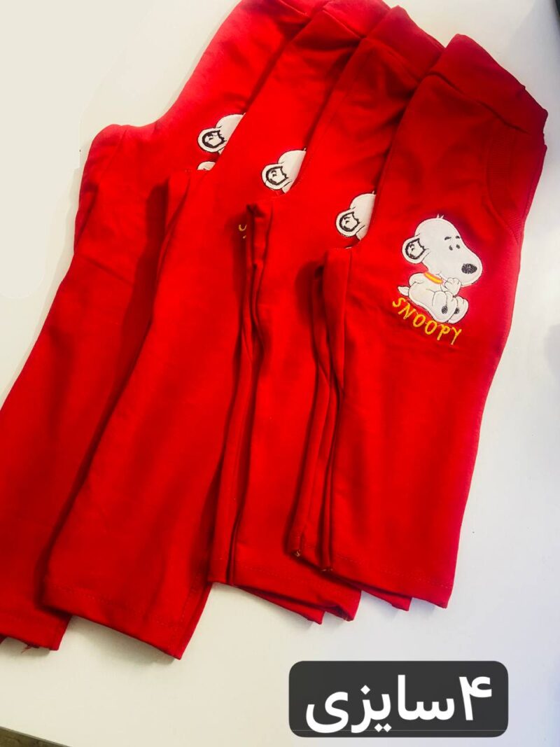 شلوار بچگانه گلدوزی (پک 5 عددی)