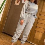 ست هودی کراپ و شلوار اسلش (پک 6 عددی)