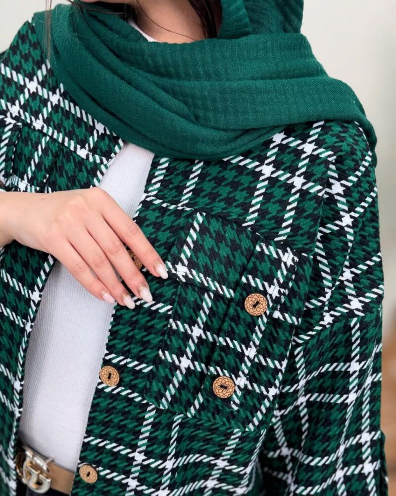 مانتو مدل جیب صلیبی (پک 4 عددی)