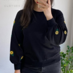 بلوز دورس آستین گل (پک 4 عددی)