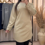 تونیک قواره بزرگ مدل ندا (پک 3 عددی)
