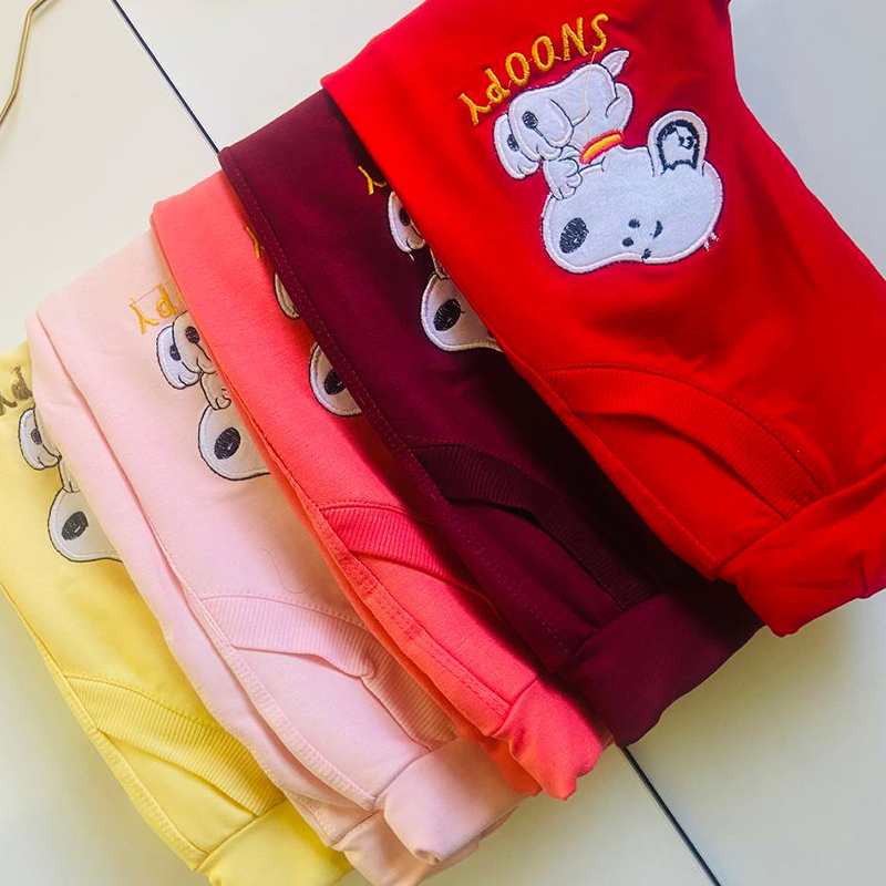 شلوار بچگانه گلدوزی (پک 5 عددی)